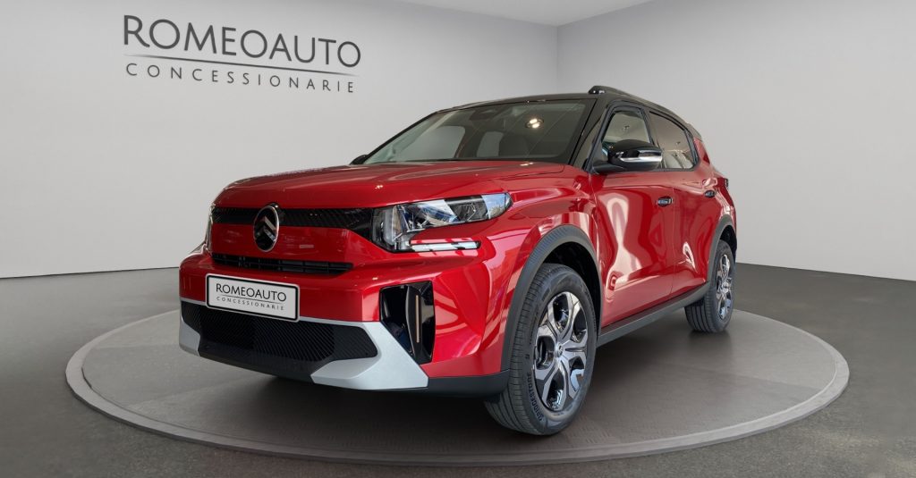 CITROEN C3 PureTech 100 PLUS Rosso Elixir