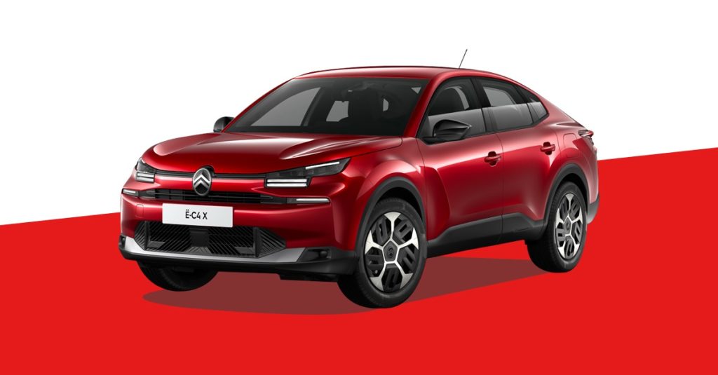 CITROEN C4 X HYBRID 136 E-DC6 PLUS Rosso Elixir