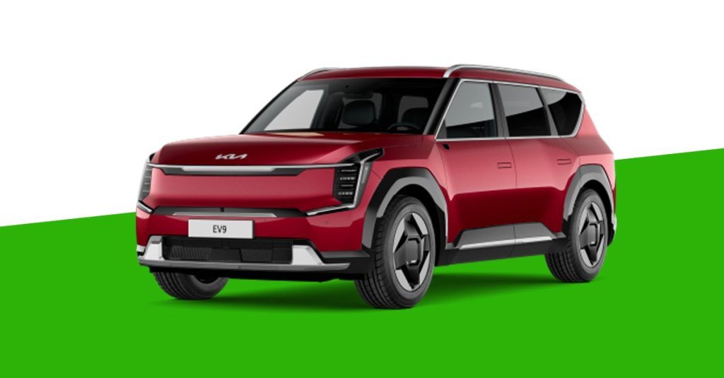 KIA EV9 Single RWD Motor Earth Launch Edition Flare Red