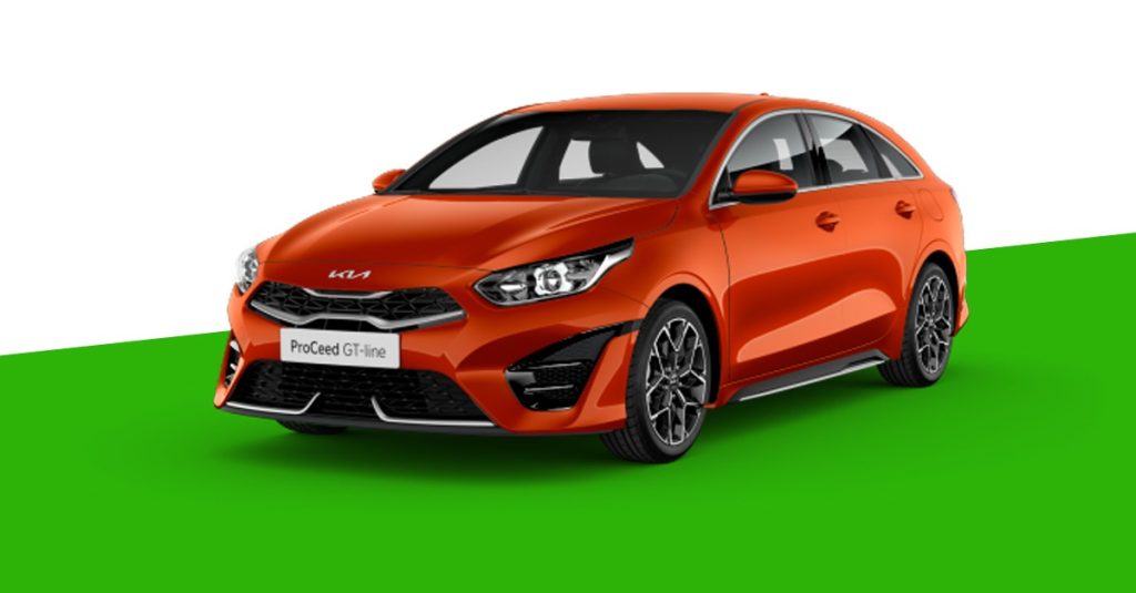 KIA Pro_ceed 1.5 T-GDi MHEV GT LINE Orange Fusion