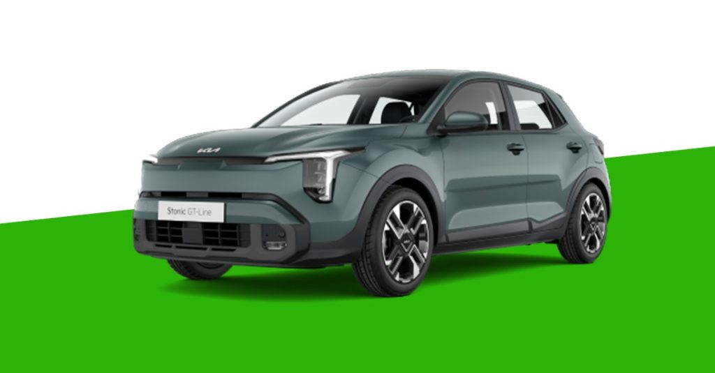 KIA Stonic 1.0 TGDI M-Hybrid 115 CV DCT7 GT-LINE Adventorous Green