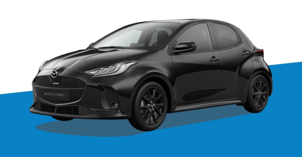 MAZDA 2 1.5 VVT 116 CV Full Hybrid Electric Homura Opera Black