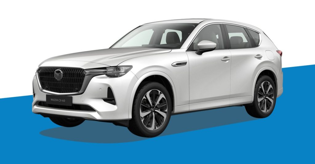 MAZDA CX-60 2.5L e-Skyactiv Phev Takumi Rhodium White