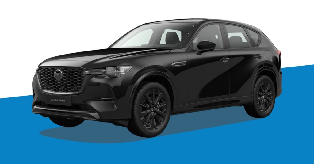MAZDA CX-60 3.3L e-Skyactiv D 200CV MHEV 2WD Homura Jet Black