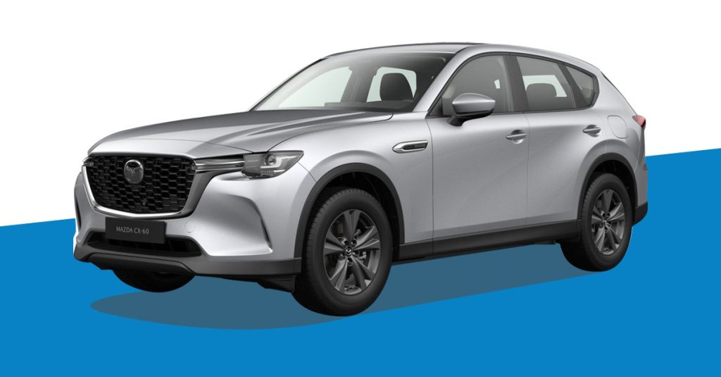 MAZDA CX-60 3.3L e-Skyactiv D 200CV MHEV 2WD Prime Line Sonic Silver