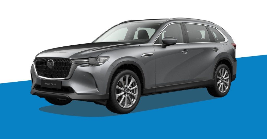 MAZDA CX-80 3.3 M-Hybrid HOMURA PLUS auto Machine Gray