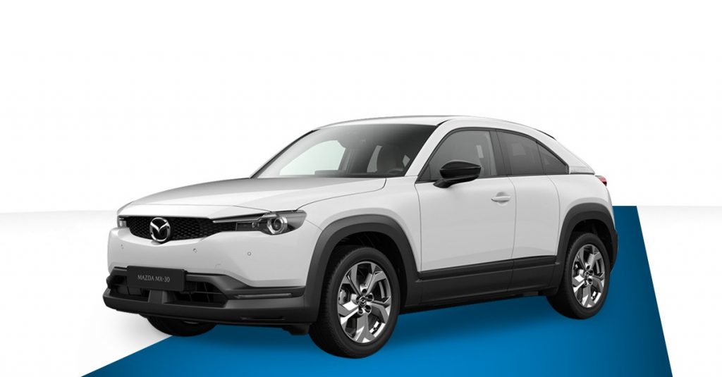 MAZDA MX-30 35,5 kWh e-SKYACTIV (143 CV) EXCLUSIVE-LINE Arctic White