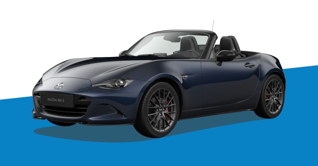 MAZDA MX-5 Soft Top 1.5L Skyactiv-G Prime Homura Deep Crystal Blue
