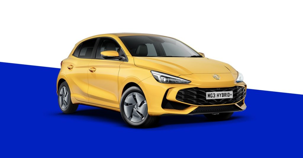 MG MG3 1.5 Standard Pastel Yellow