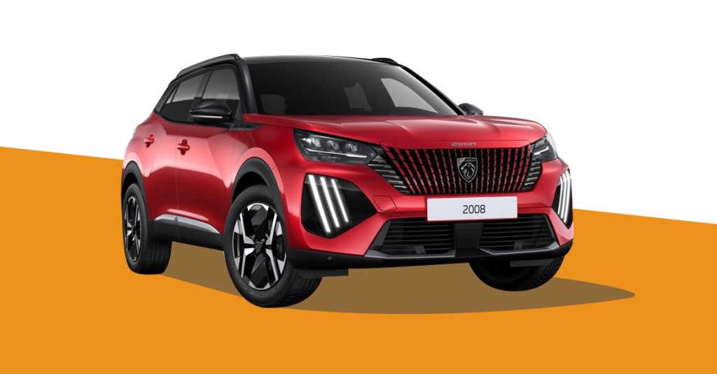 PEUGEOT 2008 Hybrid 136 e-DCS6 GT AT8 Rosso Elixir