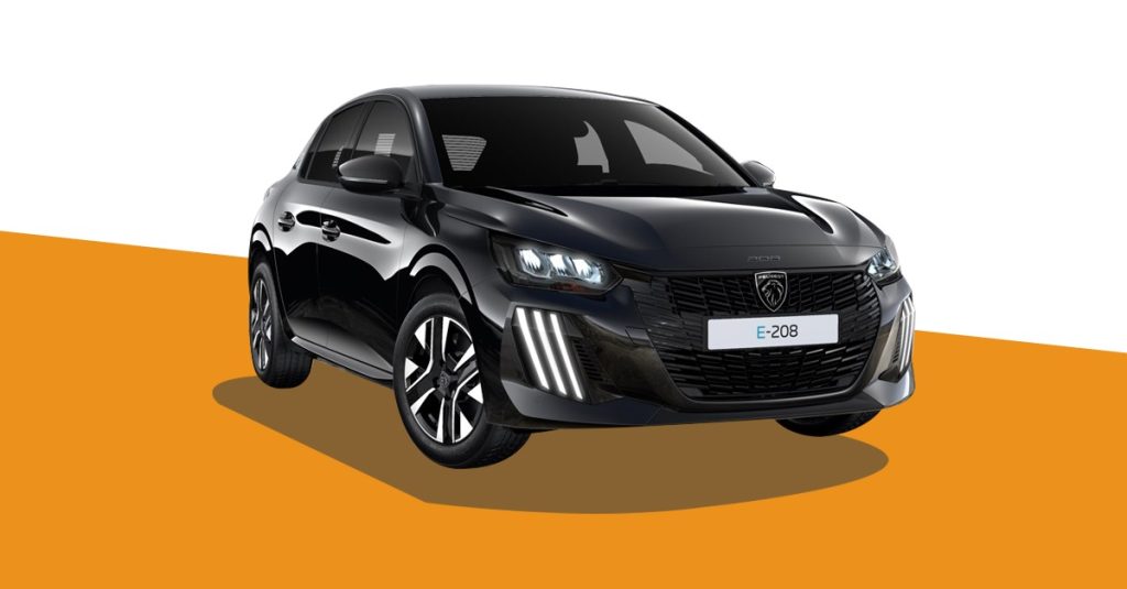 PEUGEOT 208 Elettrica 100 kW_ ALLURE Nero Perla