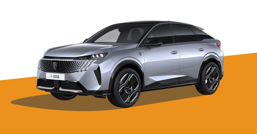 PEUGEOT 3008 e-3008 motore elettrico (73kWh) 210 CV GT Grigio Artense
