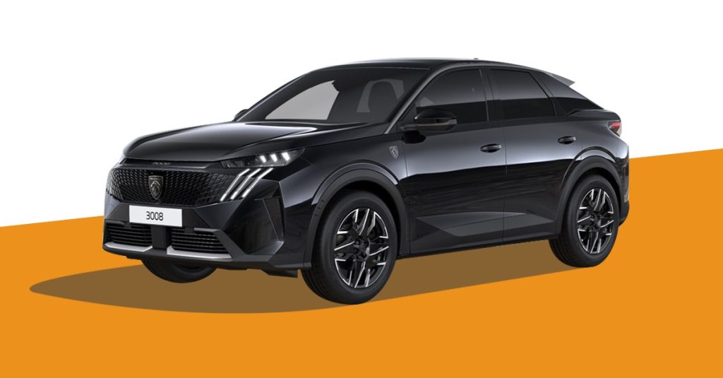 PEUGEOT 3008 Hybrid 145cv e-DCS6 GT Nero Perla