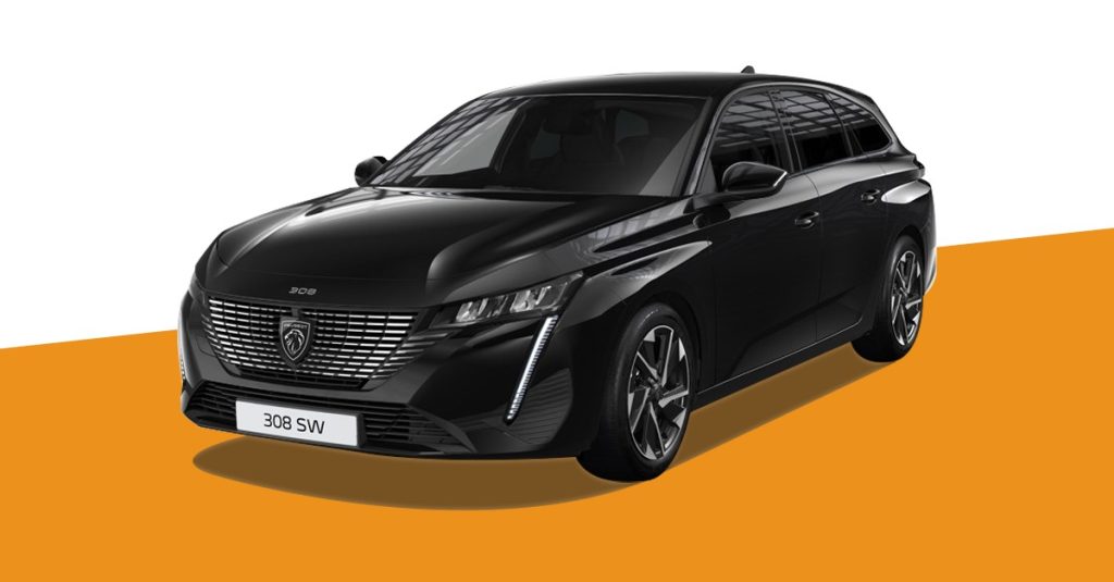 PEUGEOT 308 SW 1.2 Hybrid 145 e-DCS6 ALLURE Nero Perla