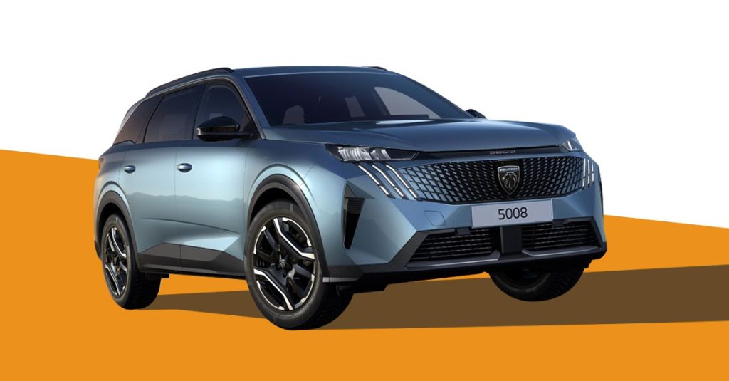 PEUGEOT 5008 1.2 PureTech Hybrid 145cv e-DCS6 100 KW Blu Ingaro
