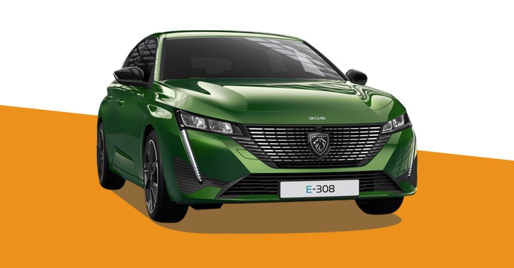 PEUGEOT e-308 156 CV STYLE Verde Olivine