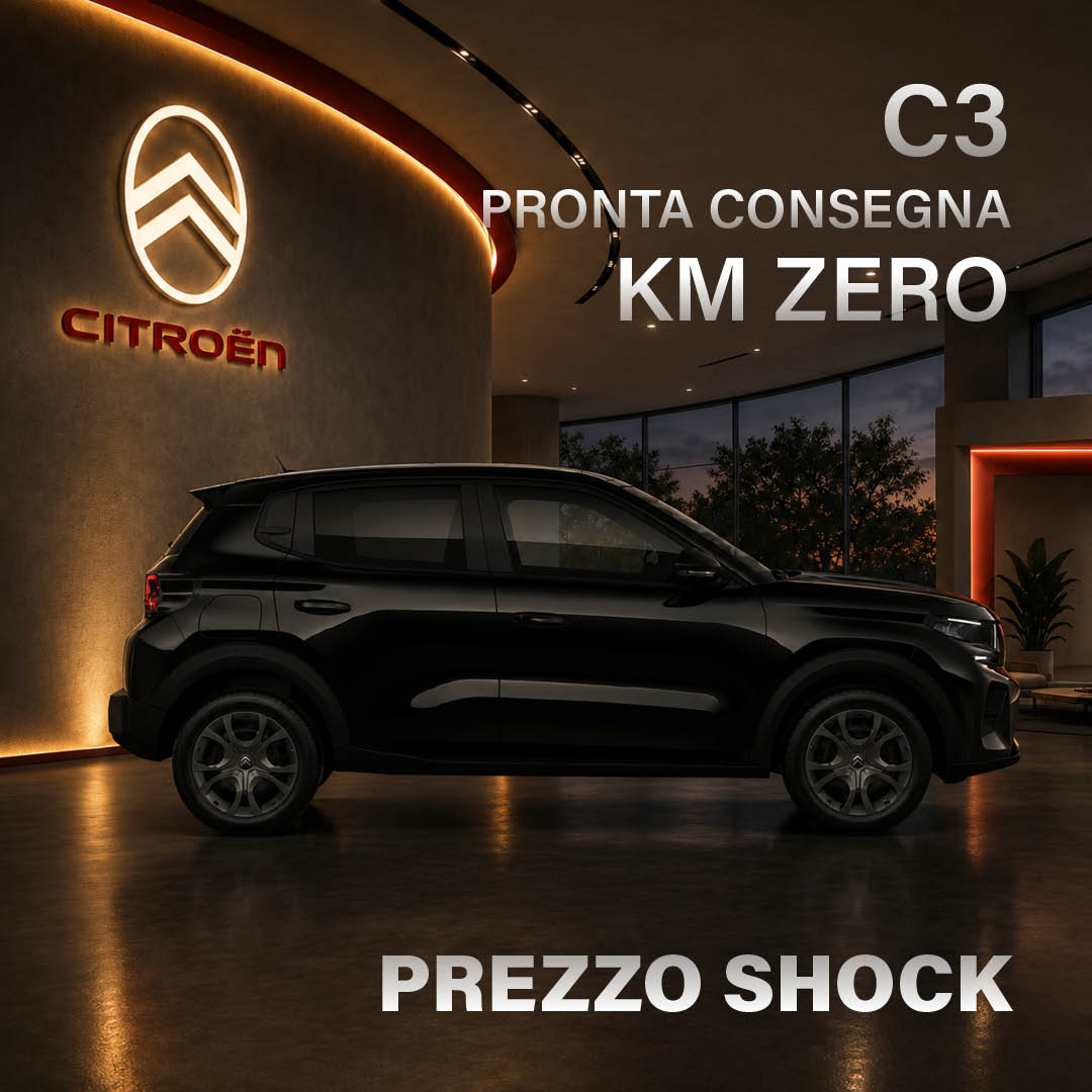 Citroen C3 1.2 Turbo Plus KM Zero