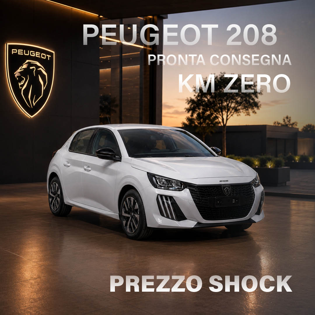 Peugeot 208 Style 1.2 Turbo 100 CV KM Zero Pronta Consegna