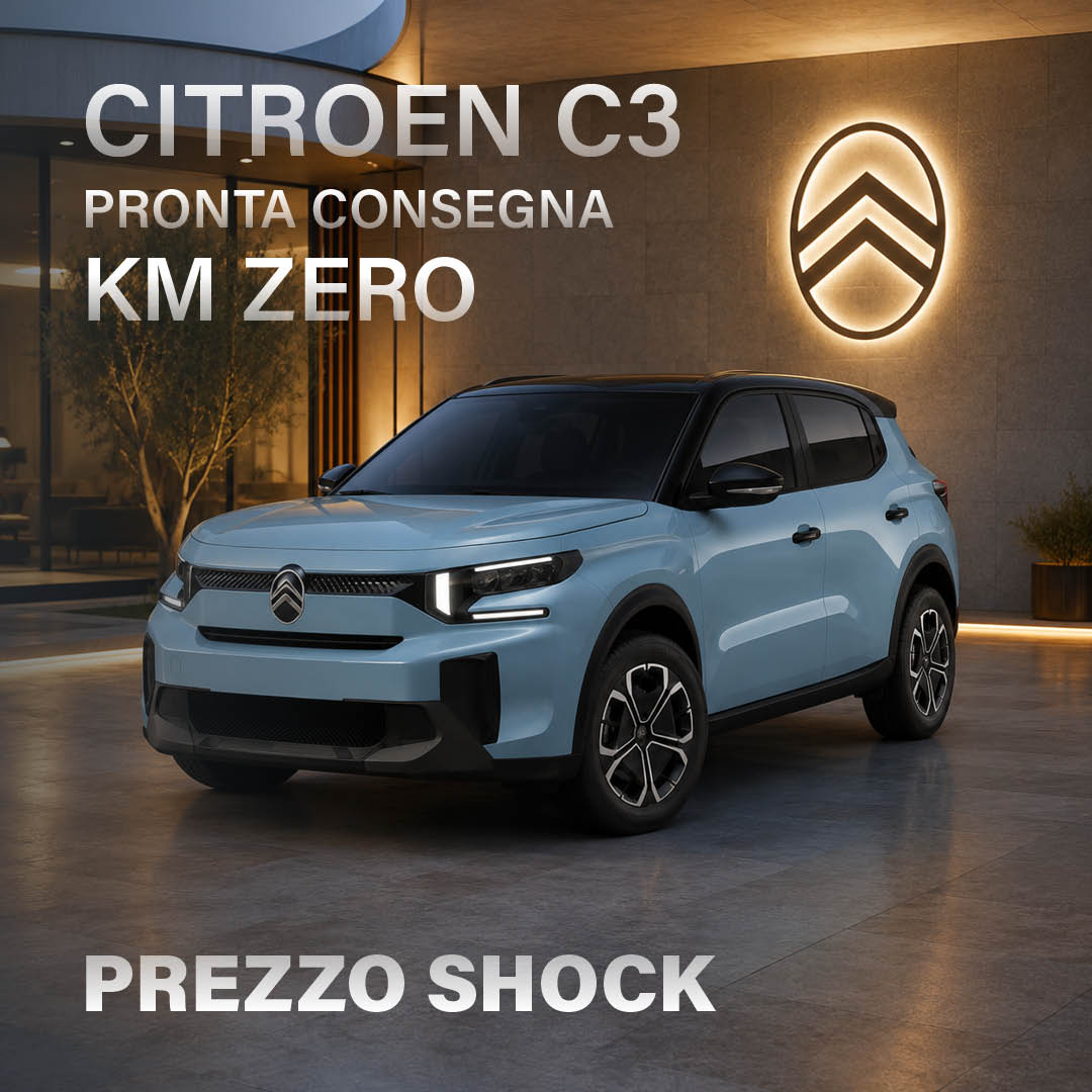Citroen C3 Plus 1.2 Puretech 100 CV KM Zero Pronta Consegna