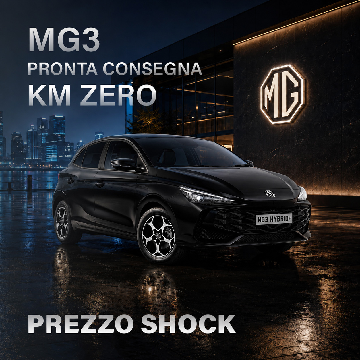 MG 3 Luxury 1.5 Hybrid+ 197 CV KM Zero Pronta Consegna