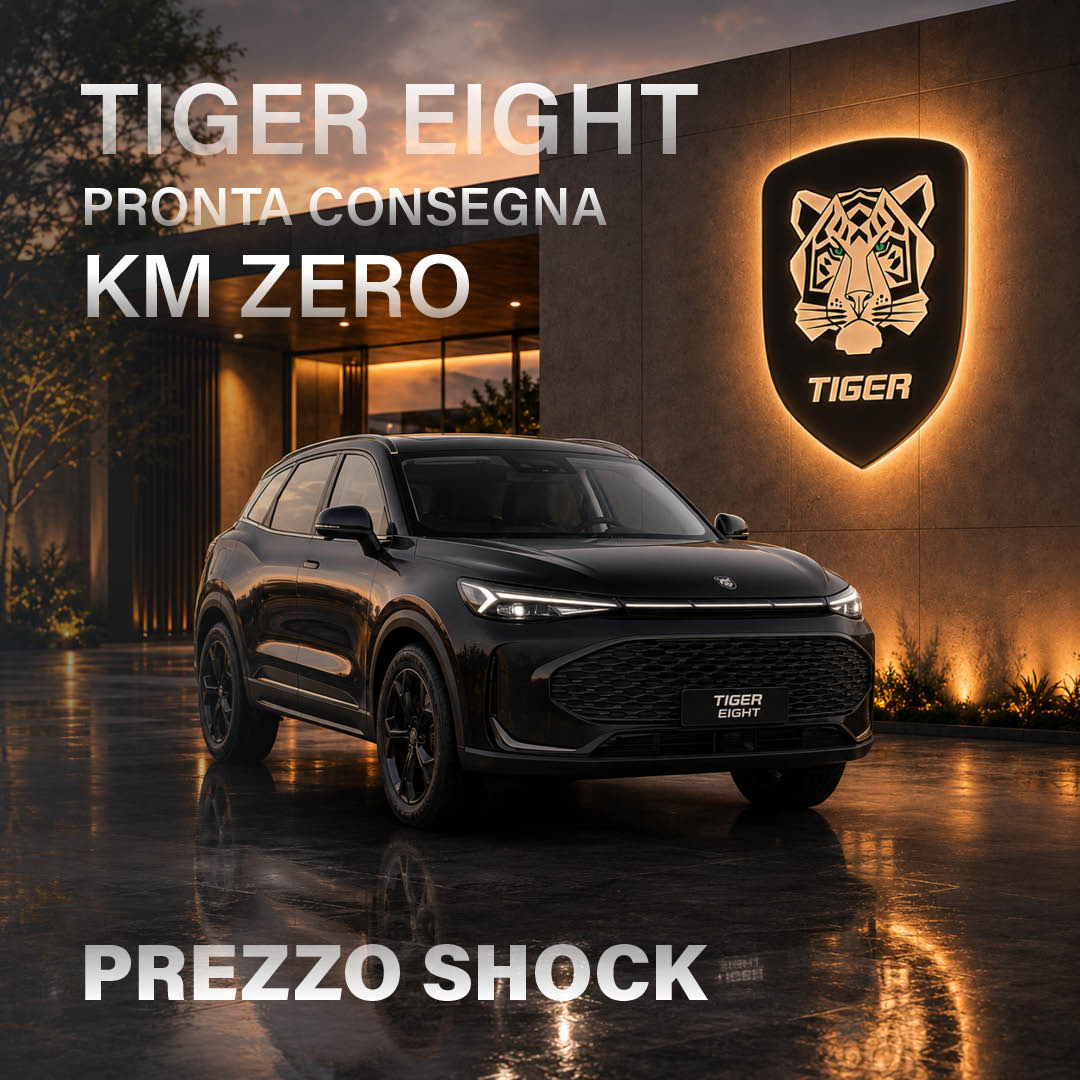 Tiger Eight GPL 1.5 Turbo 167 CV Automatica KM Zero Pronta Consegna