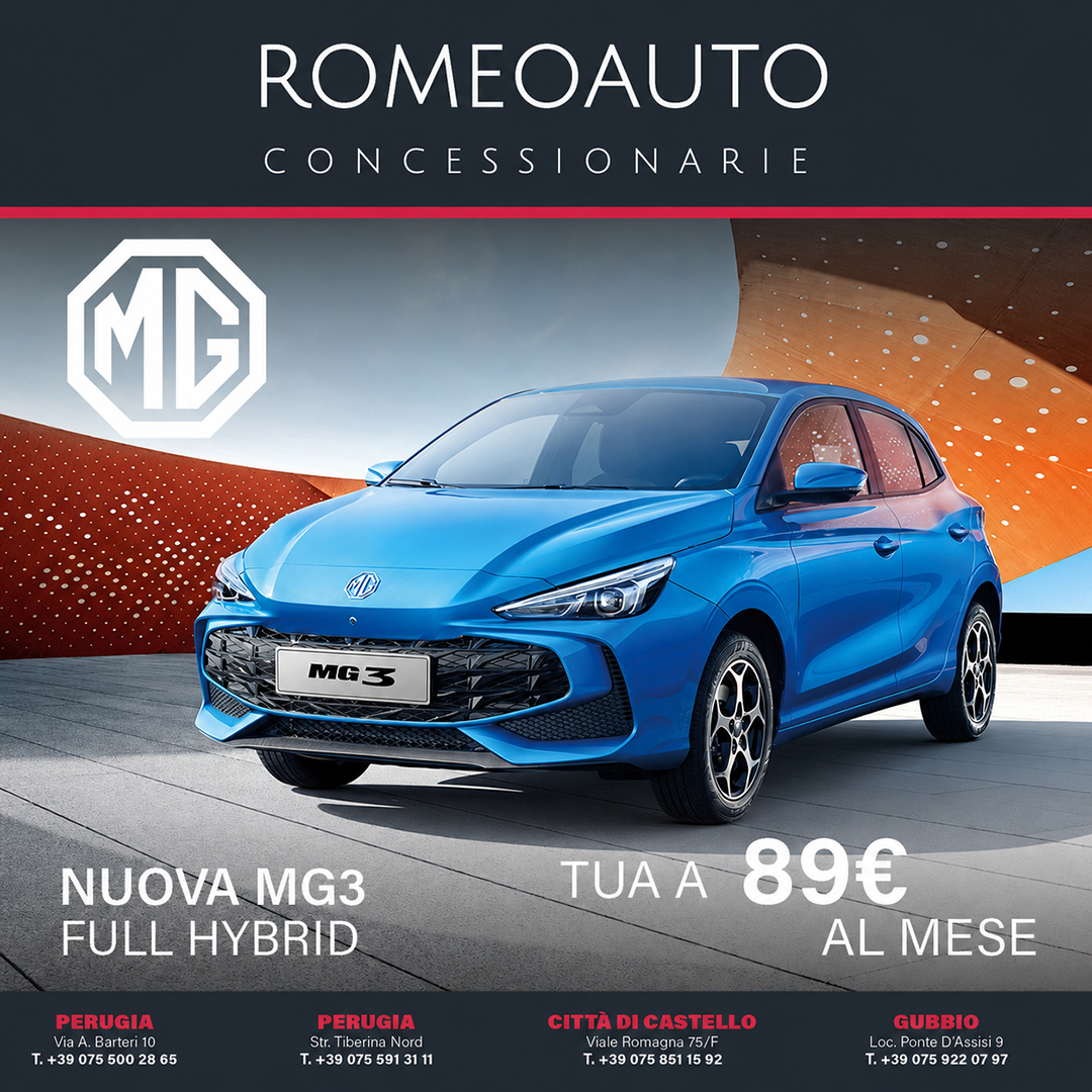 MG3 Hybrid+ Promo di Giugno