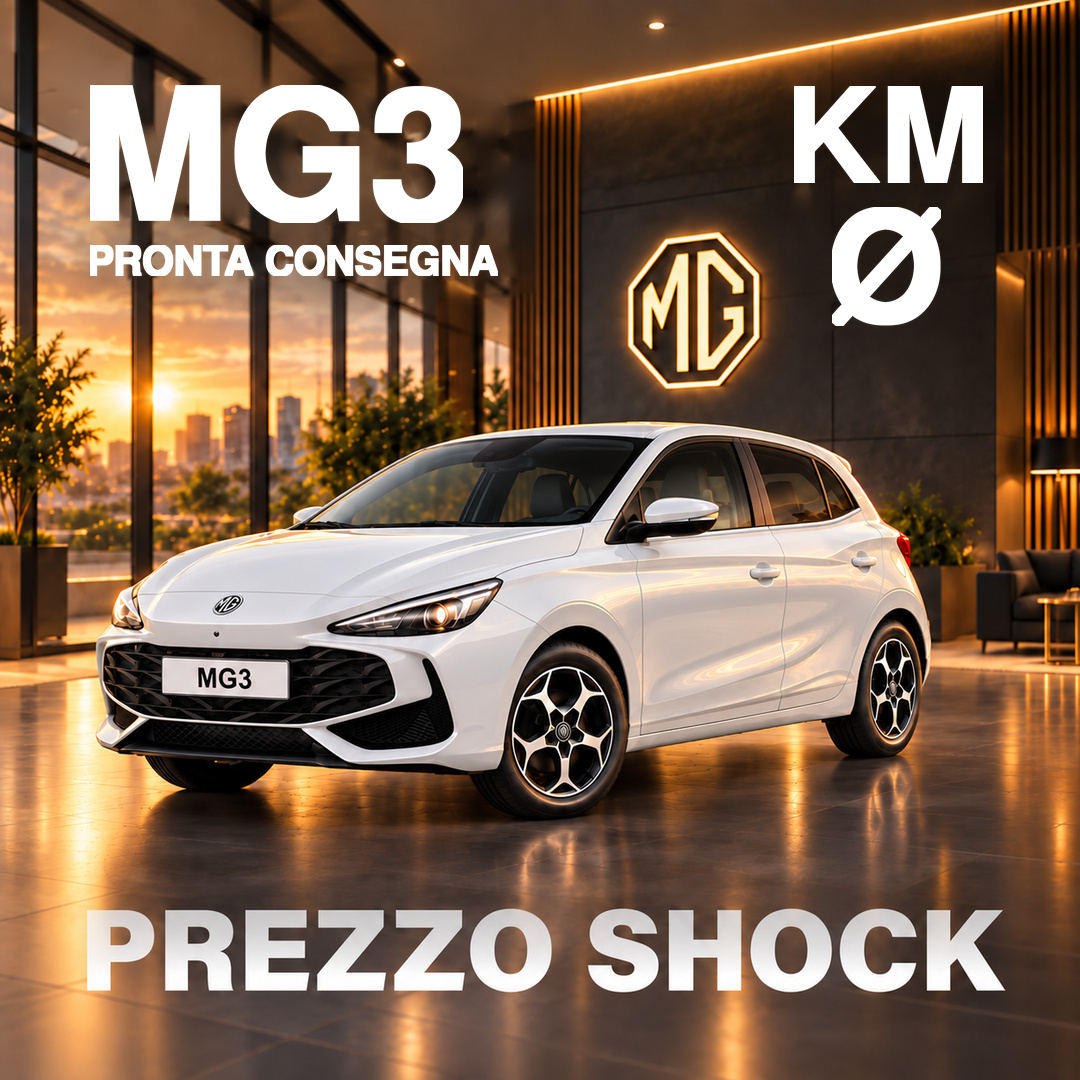 MG 3 Comfort 1.5 Benzina 115 CV KM Zero Pronta Consegna