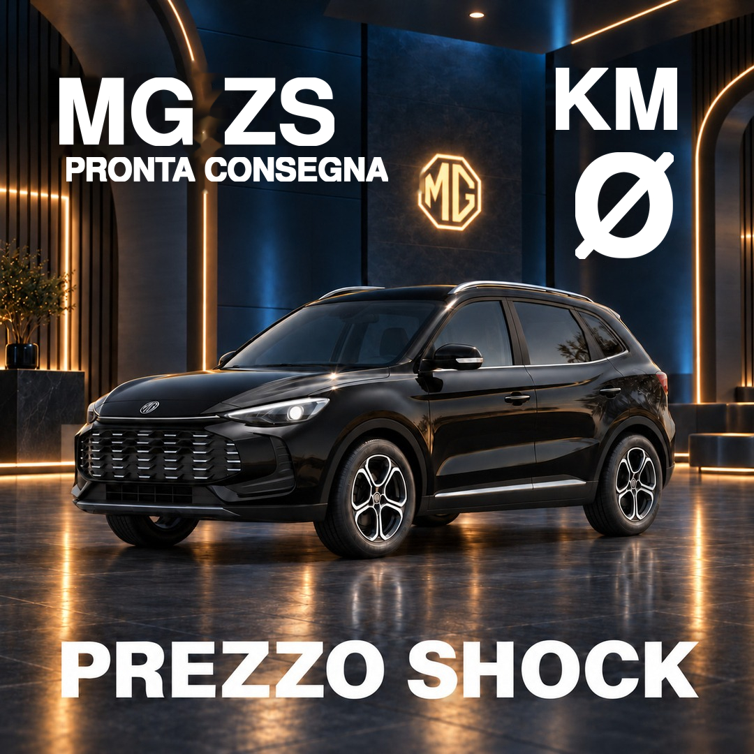 MG ZS Comfort 1.5 Hybrid+ 197 CV KM Zero Pronta Consegna