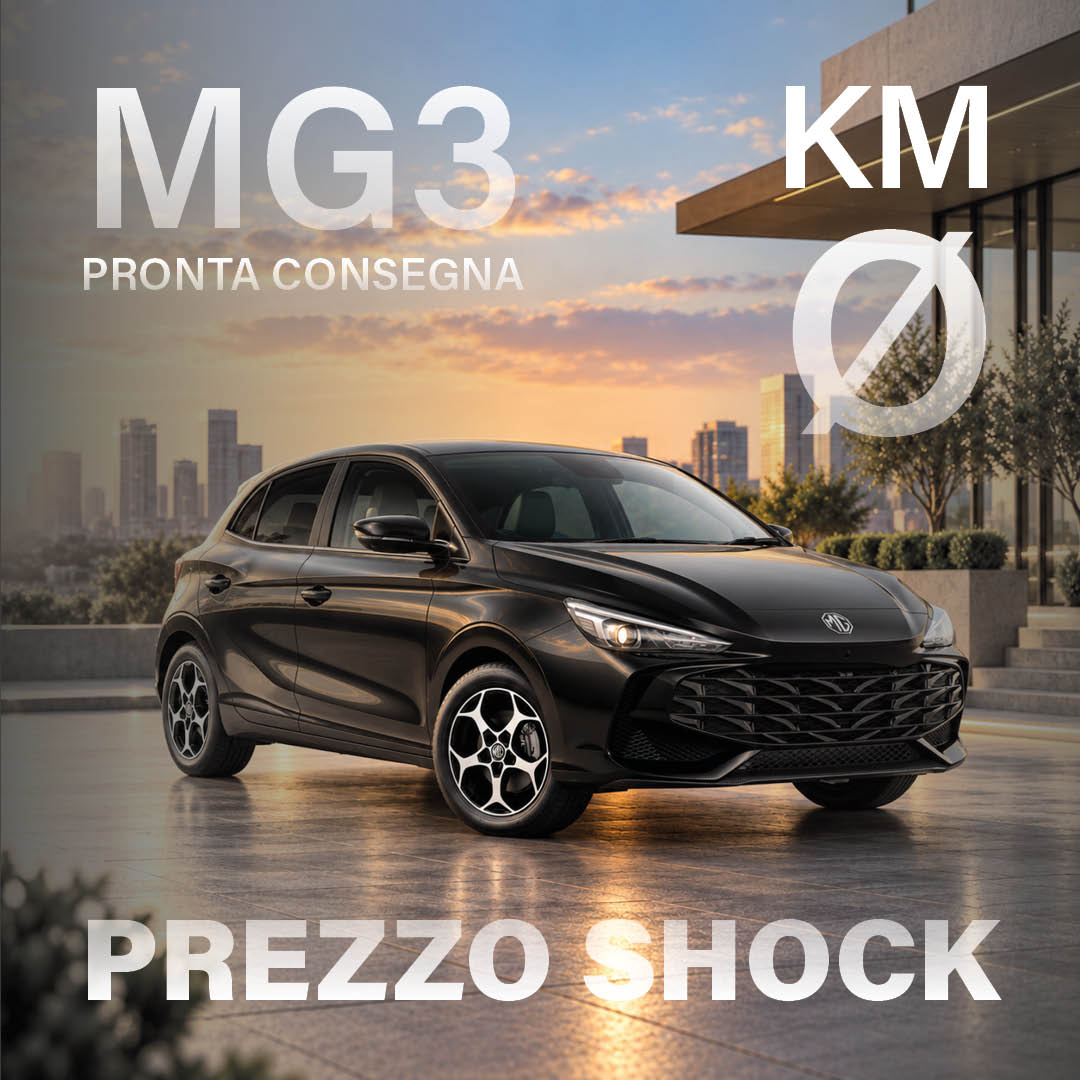 MG 3 Luxury 1.5 Hybrid+ 197 CV KM Zero Pronta Consegna