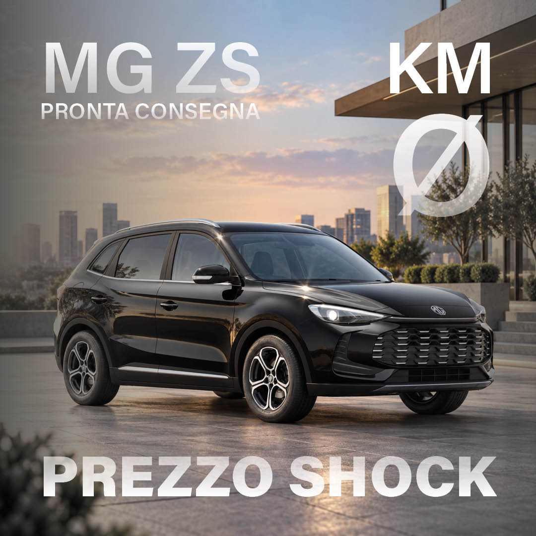 MG ZS Comfort 1.5 Hybrid+ 197 CV KM Zero Pronta Consegna