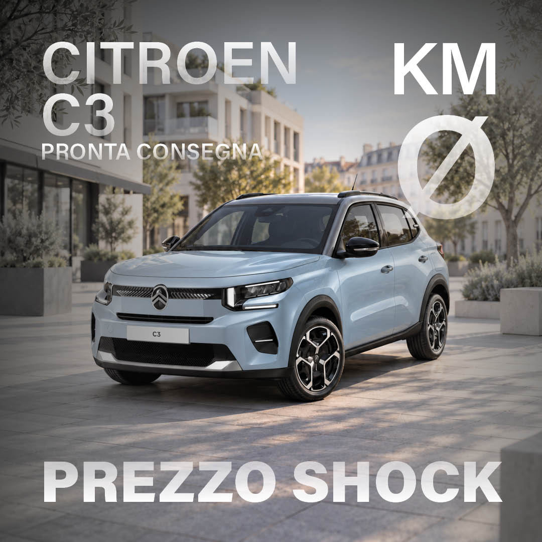 Citroen C3 Plus 1.2 Turbo 100 CV KM Zero Pronta Consegna