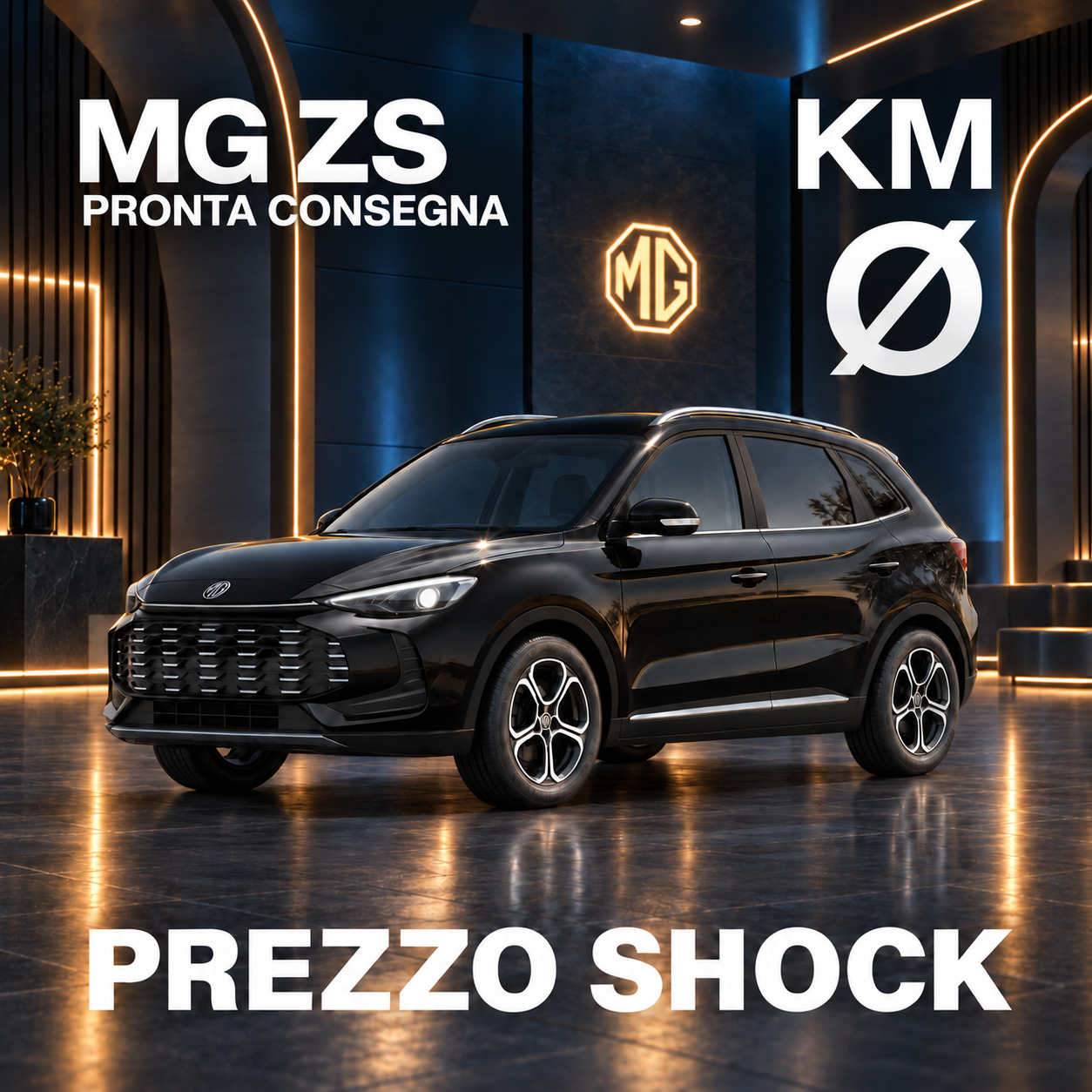 MG ZS Comfort 1.5 Hybrid+ 197 CV KM Zero Pronta Consegna