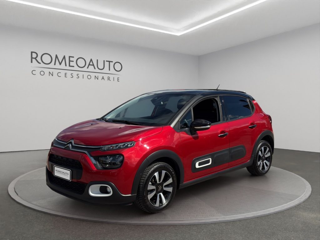 CITROEN C3 1.5 bluehdi shine 100 cv Rosso