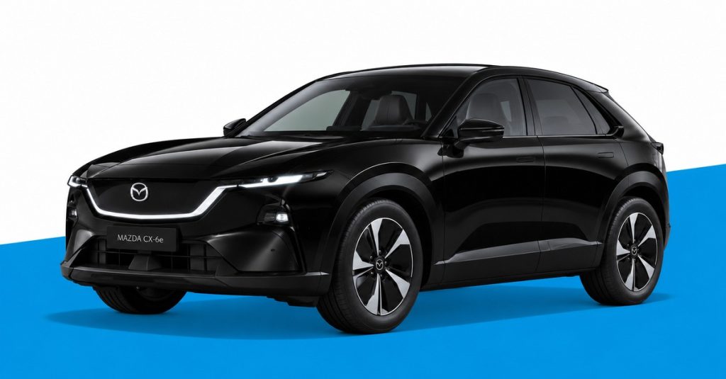 MAZDA CX-6e 78kWh Standard Range 258CV Takumi Jet Black